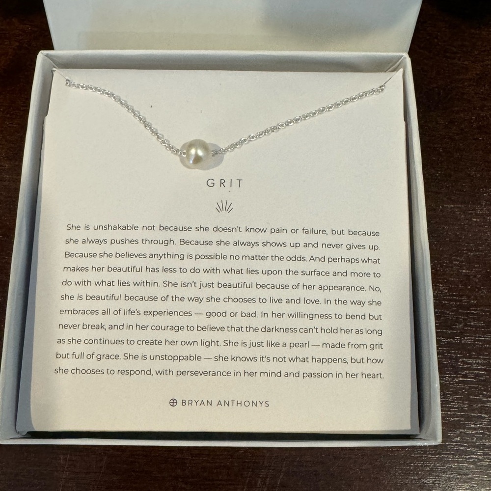 Bryan Anthonys Grit necklace NEW in Box